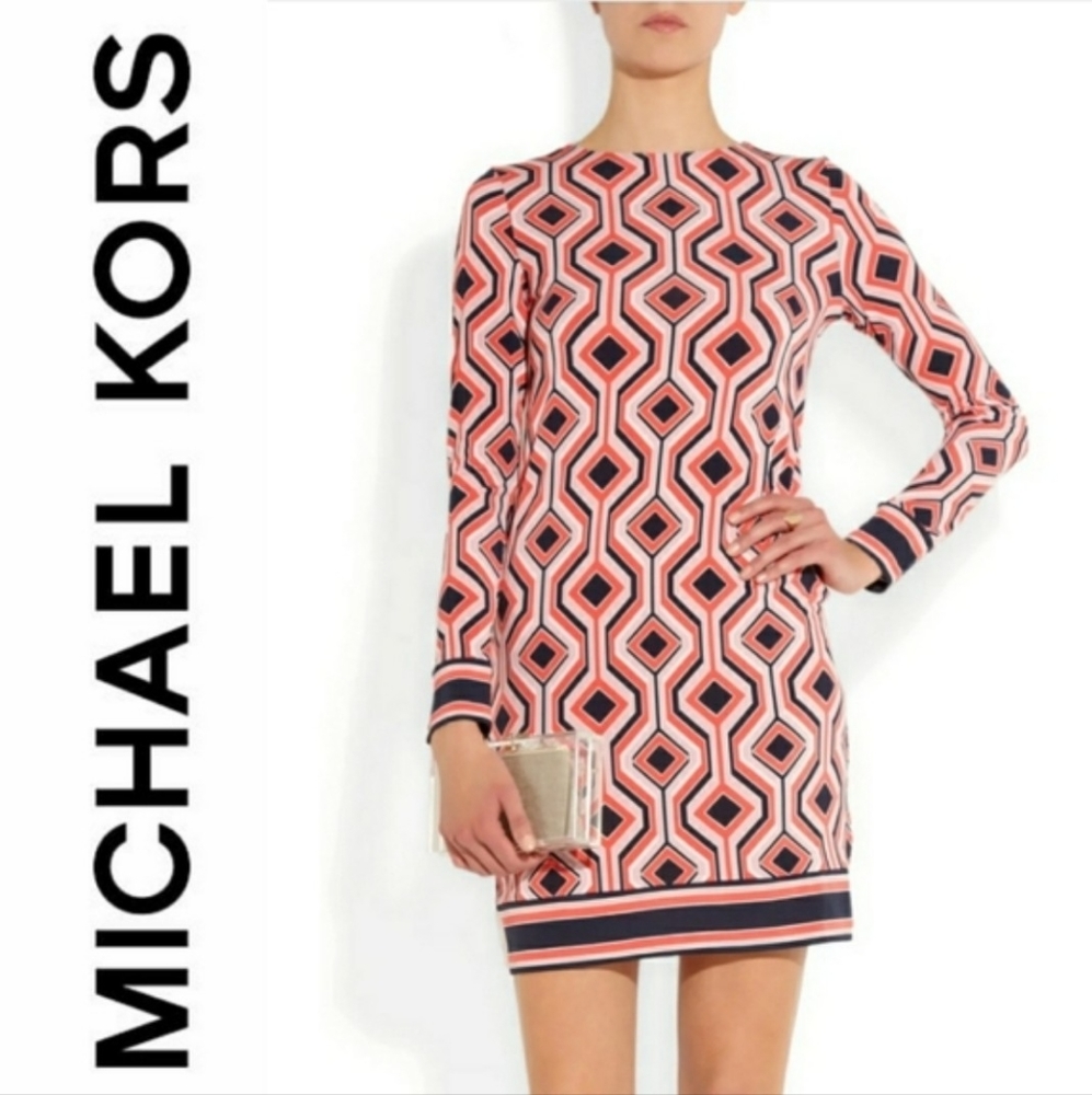 NWOT Michael Kors Geometric XL Dress